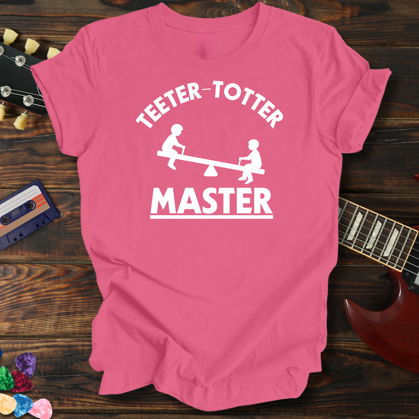 Teetor-Totter Master White Tee