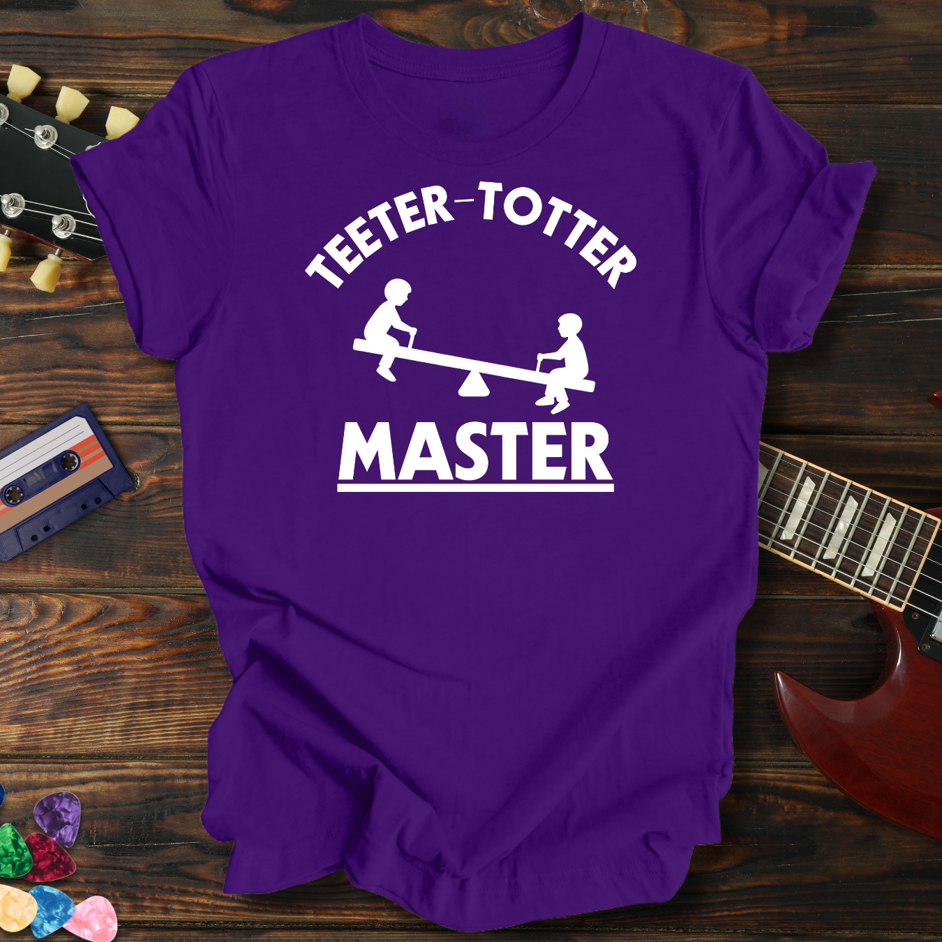 Teetor-Totter Master White Tee