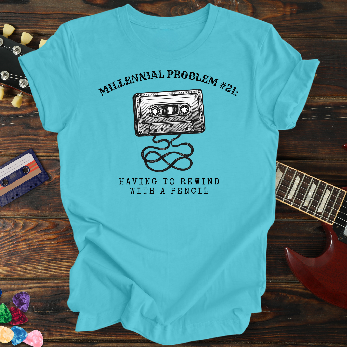 Funny Millennial Problem Cassette