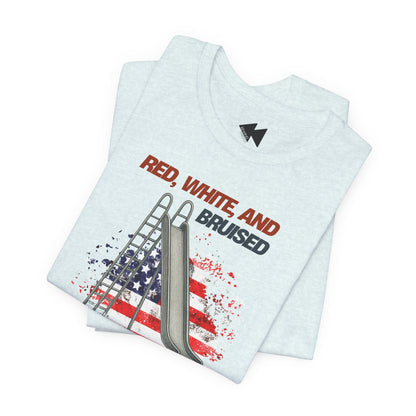 Red, White, and Bruised Tee
