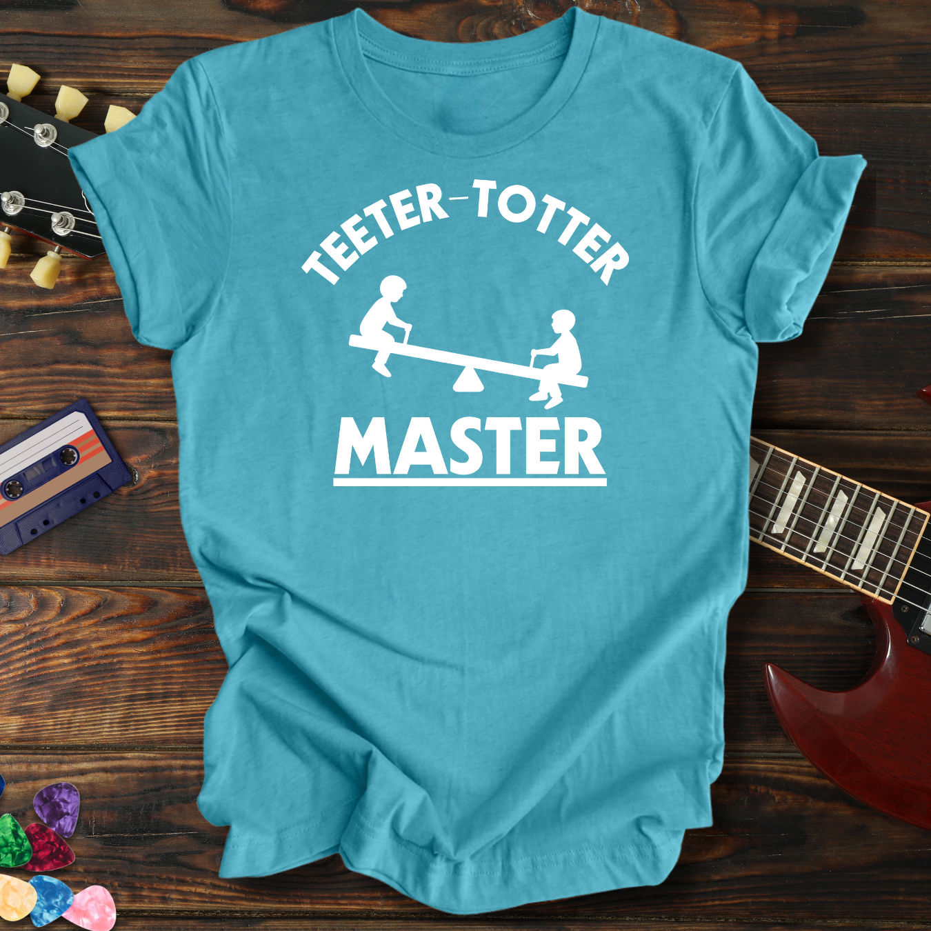 Teetor-Totter Master White Tee