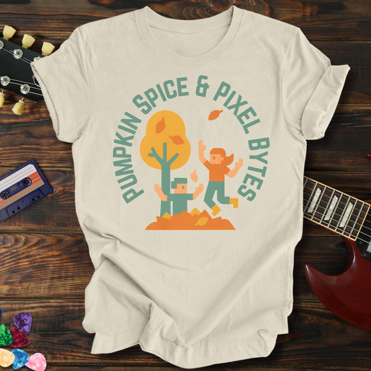 Pumpkin Spice & Pixel Bytes Tee