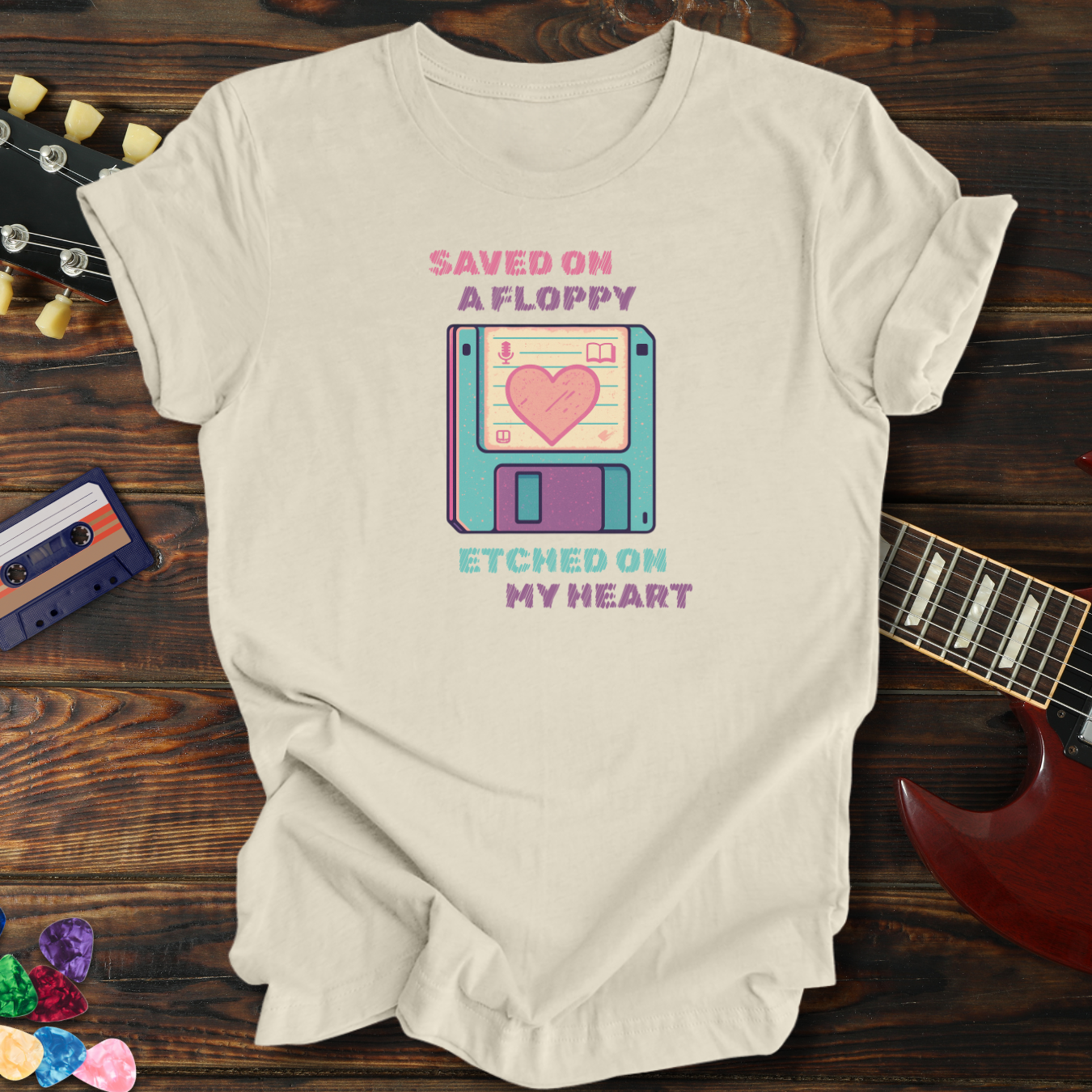 90's Etched on My Heart Tee