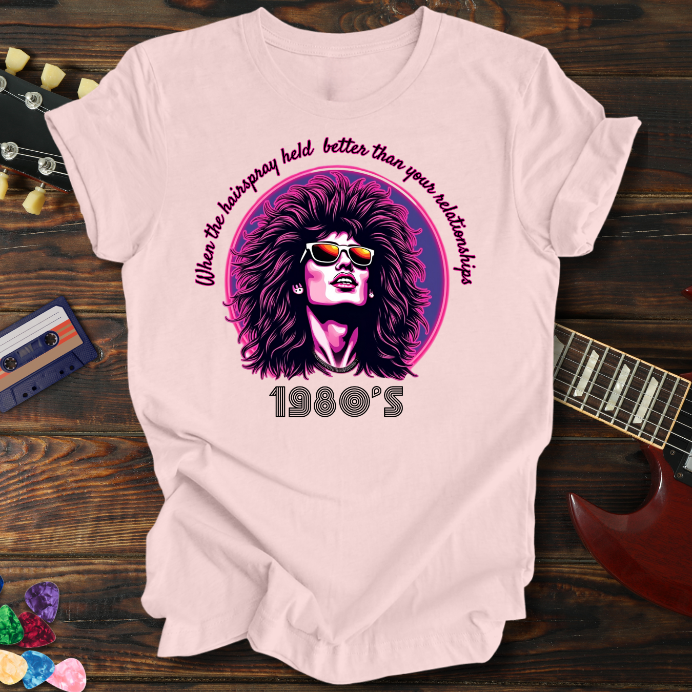 1980's Flashy Big Hair