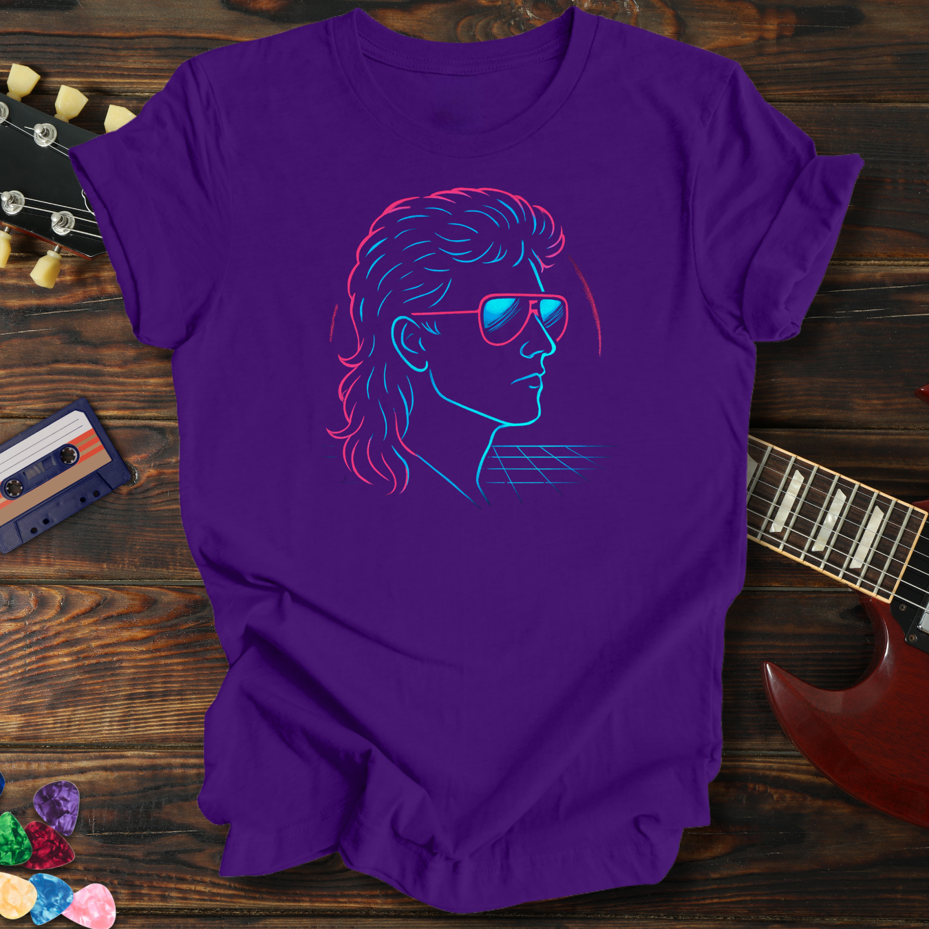 Vaporwave Mullet Tee