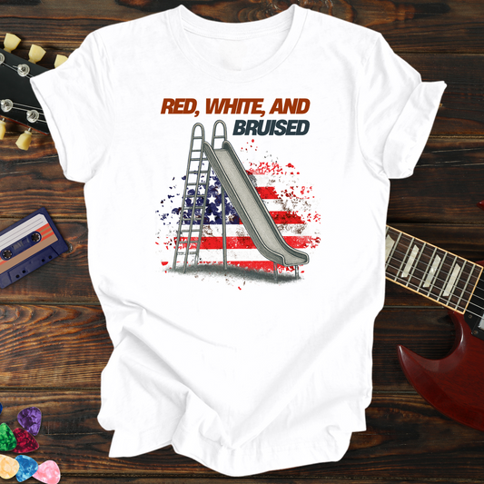 Red, White, and Bruised Tee