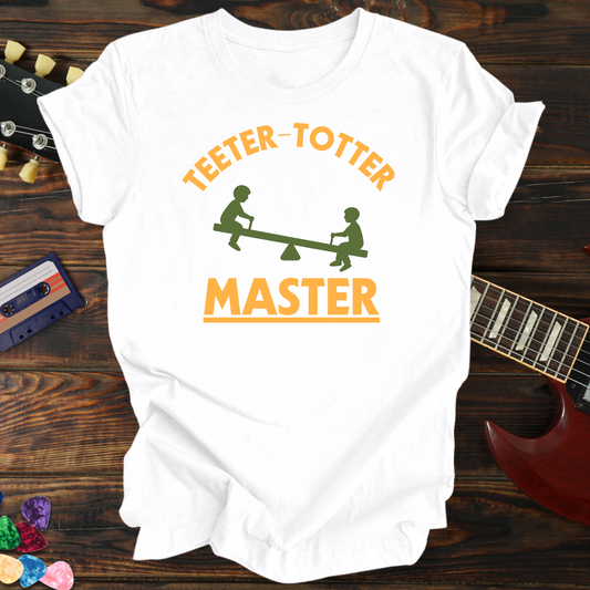 Teetor-Totter Master Orange Tee